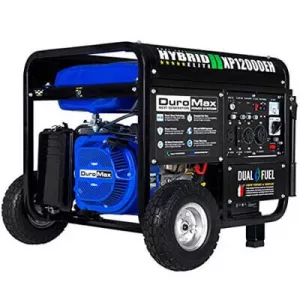 DuroMax XP12000EH Dual Fuel Electric Start Portable Generator