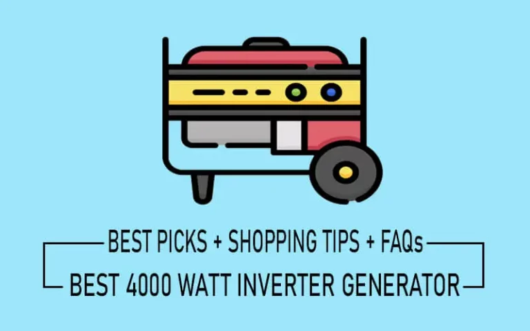 7 Best 4000 Watt Inverter Generators [Reviews+FAQs] 2023