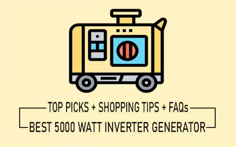 5 Best 5000 watt Inverter Generators [Reviews + FAQs] 2023