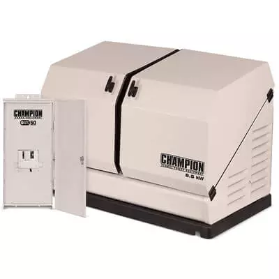 champion 8.5-kw standby generator with 50-amp