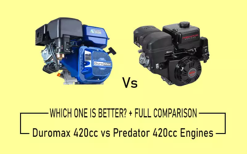 duromax 420cc vs predator 420cc engines