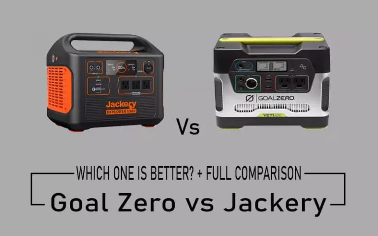 Goal Zero vs Jackery- Goal Zero Yeti 400 vs Jackery 500 [+FAQs]