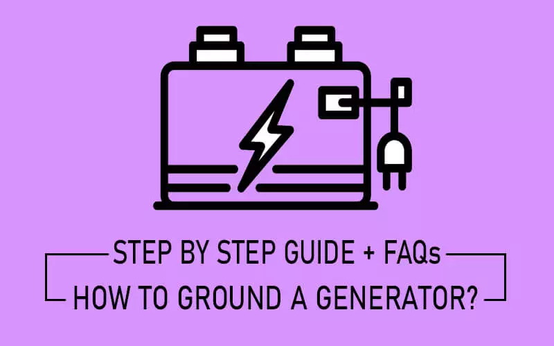 how to ground a generator