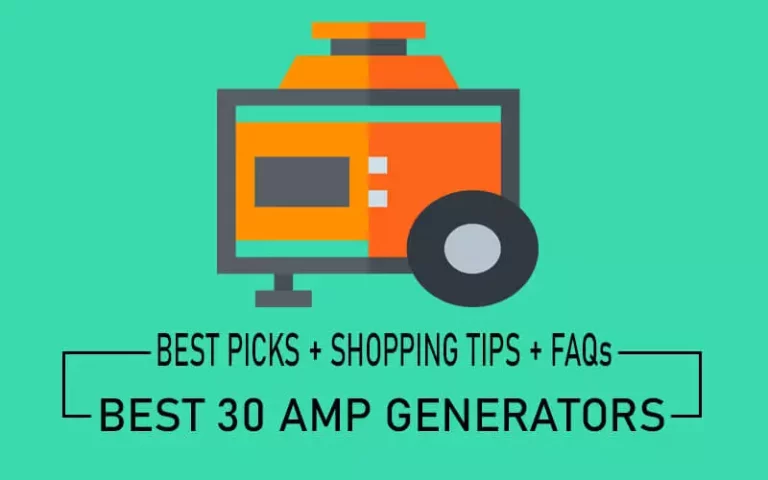 Best 30 AMP Generator 2023 [+Reviews | Shopping]