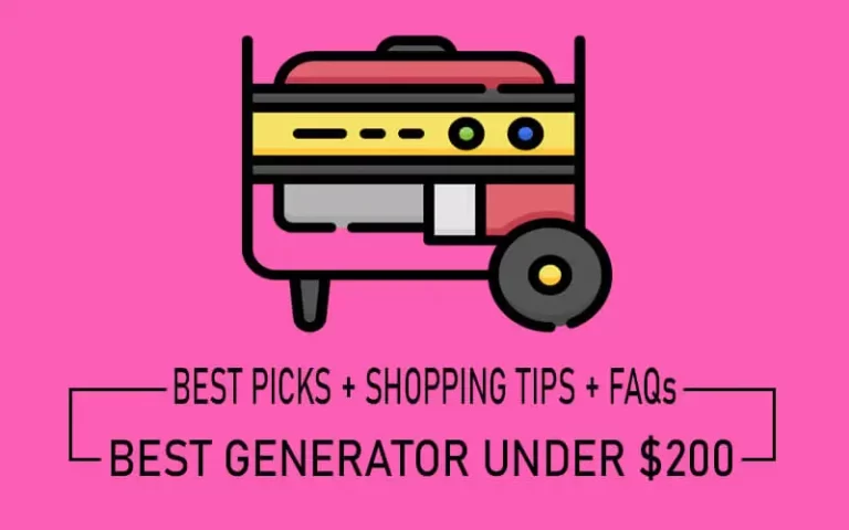 Best Generator under $200 [2022 Updated Picks]